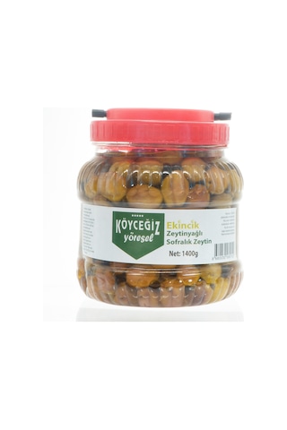 Köyceğiz Yöresel Ekincik Sofralık Zeytin 1400 G