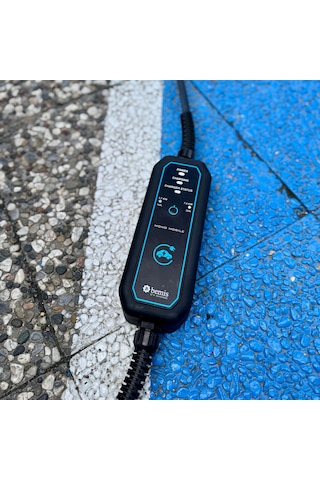 Bemis Mono Mobile Elektrikli Araç Taşınabilir Şarj Cihazı 3,4 Kw - 7,4 Kw - 10 Metre - Çanta Ve Ev Adaptörü 3,4 Kw - 7,4 Kw