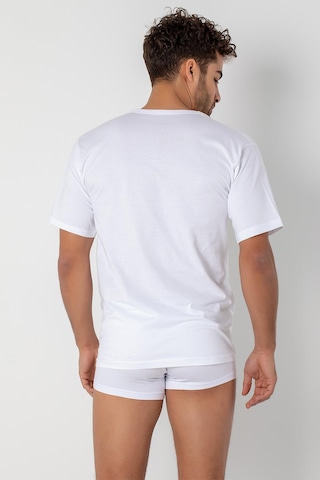 Doremi Penye Erkek Bisiklet Yaka Kısa Kol Fanila Beyaz-7 / 3xl Beyaz