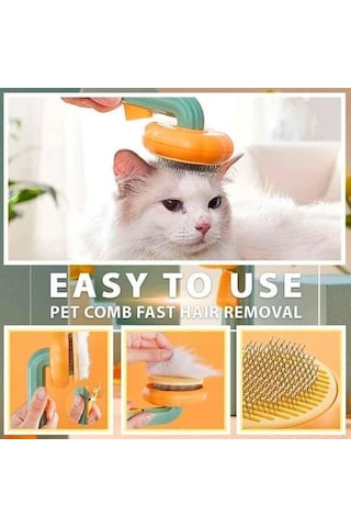 Markapet Kabak Model Kendini Temizleyen Kedi Tarağı 66 x 84 x 195 MM