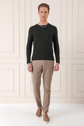 Efor Ts 870 Slim Fit A.kahve Spor T-shirt Kahverengi