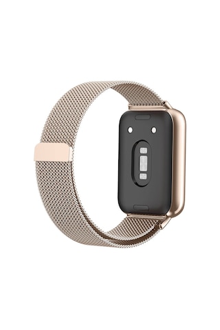 Samsung Uyumlu Galaxy Fit 3 Zore Krd-01 Metal Kordon