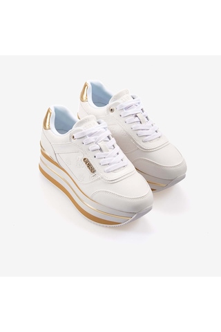 Guess Kadın Spor & Sneaker Ayakkabı Fljhn4ele12 Beyaz