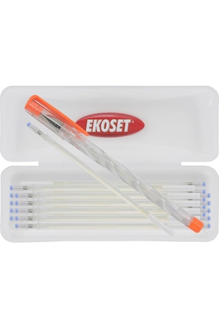 Ekoset Ultraviyole Görünmez UV Kalem ve 20 Adet Kalem içi İnce Ti