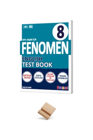 Fenomen Lgs 8. Sınıf 2027 English Test Book Soru Bankası + Telefon Standı