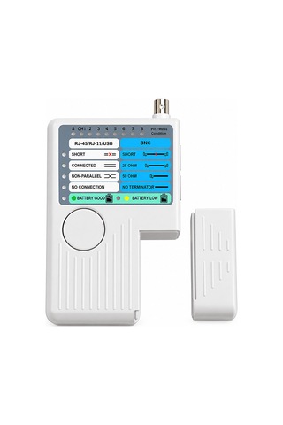 Profesyonel 4 İn 1 Rj45 Rj11 Usb Bnc Kablo Test Cihazı