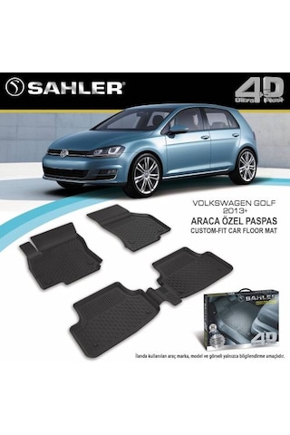 Volkswagen Golf 7-7.5 2013-2020 Sahler Oto Paspas