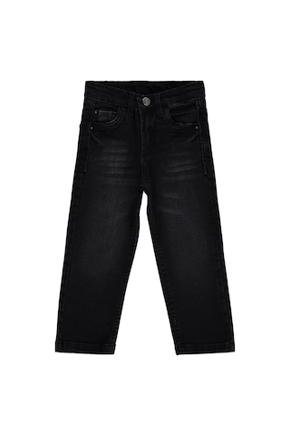 Civil Boys Basic Çizgili 2-5 Yaş Pantolon Kot - Gri Füme