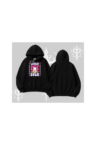 Best Pet Ever Baskılı Kapşonlu Sweatshirt