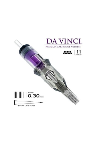 Bishop Davinci V2 1011 Mlt Magnum Bugpin Long Taper Kartuş Dövme İğnesi