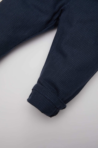 Defacto Erkek Bebek Çizgili Düz Paça Gabardin Pantolon B9254A524SPNV256 Lacivert