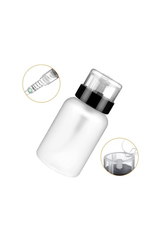 Transformacion Aseton İçin Basmalı Dispenser - Aseton, Alkol Ve Makyaj Temizleyici İçin Pratik Pompalı Set