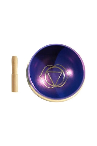 Pazly Seti Şarkı Nepal Koyu-mavi Kasesi Kase Homyl Dua Budizm Ax