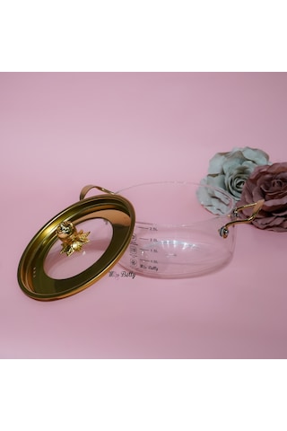 Rose Deluxe Cam Tencere 2,5 Lt Şeffaf