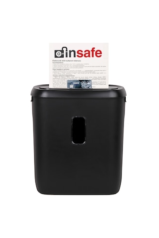 Baove PS920 Evrak İmha Makinesi - Kağıt İmha, Kredi Kartı İmha Makinesi - Çapraz Kesim - 21 Litre