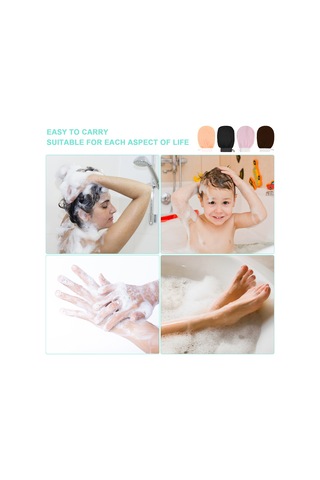Vkemall 150d Viskos Lif Kese Eldiveni - Hassas Ciltler İçin Yumuşak Ve Etkili Banyo Eldiveni