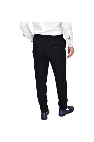 Erkek Beli Lastikli Jogger Pantolon Regular Fit Bgl-st04328 Siyah