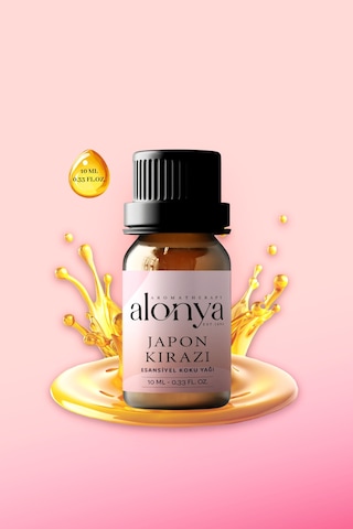 Japon Kirazı Esansiyel Uçucu Koku Yağı Buhurdanlık Esansı Oda Kokusu Aromaterapi Yağı 10 Ml Japon Kirazı