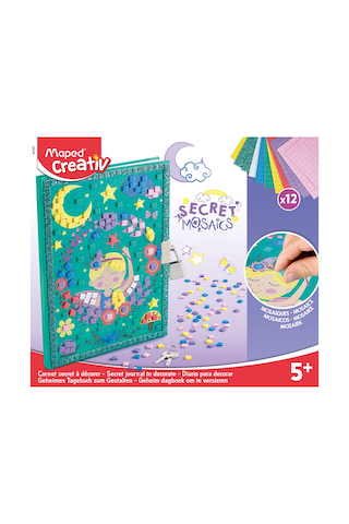 Maped Creativ Mozaik Süslü Günlük 907057 Çok Renkli