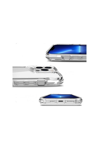 Apple Uyumlu iPhone 13 Pro Uyumlu Zore T-max Kılıf-renksiz Renksiz -