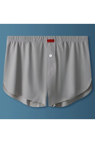 Ece's Design Boxer Buz İpek Dikisiz 1 Parça M1003 Gri
