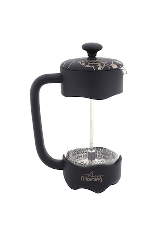 Any Morning Fy92 Kahve Ve Bitki Çayı İçin french Press 350 ML Siyah