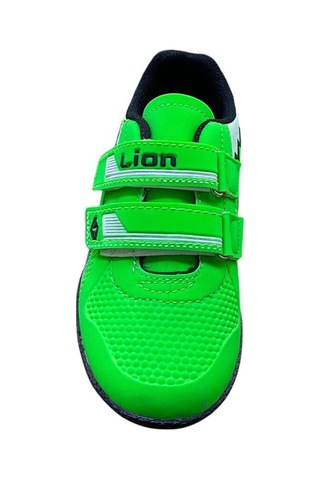 Lion Halısaha Spor Ayakkabı Küççük Dişli Çift Bantlı Yeşil Siyah Beyaz - 915333591 Yeşil Siyah Beyaz