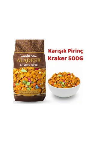 Aladeeb Karışık Pirinç Kraker 500 G