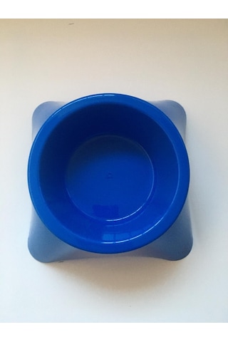 Has 11 x 5 CM Büyük Tekli Kedi Mama Kabı Çok Renkli