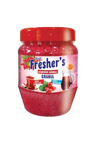 Kent Boringer Fresher's Kuşburnu Aromalı Granül İçecek 300 Gr X 4 Adet 300 G