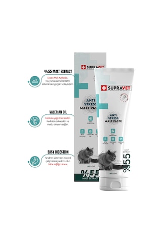 s Relax Paste Sakinleştirici Kedi Macunu 100 gr (Şekersiz ) ( %55 Extra Malt )