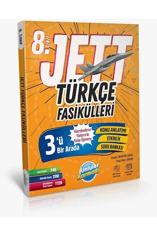 Ünlüler Karması 8. Sınıf Jett Türkçe Fasikülleri Ünlüler Karması 8. Sınıf Jett Türkçe Fasikülleri