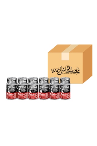 Mycat Mojo Black No:8 Tahılsız Sığır Etli Yetişkin Köpek Konservesi 12 x 400 G