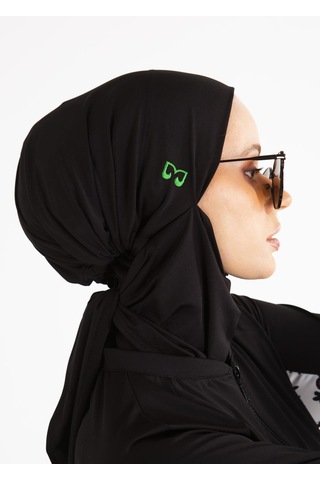 Mayovera Özel Tasarım Yeşil Nakışlı Bone Çok Renkli
