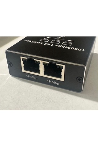 3 Port Ethernet Çoğaltıcı 10 100 1000 Gigabit Ethernet Çoğaltıcı