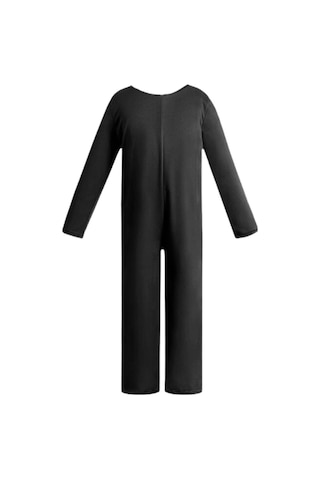 Suntek Temel Düz Renk Performans Kostüm Rolleri Siyah-xl