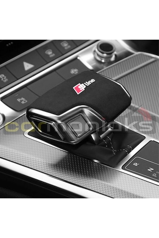 Alcantara S-Line A7 Rs7 Süet Kaplama Vites Topuzu Kapağı