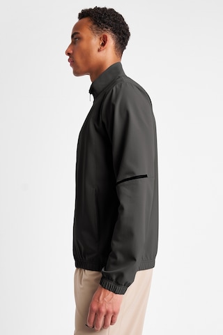 Lescon Erkek Fermuarlı Sweatshirt 25n-1165 Siyah