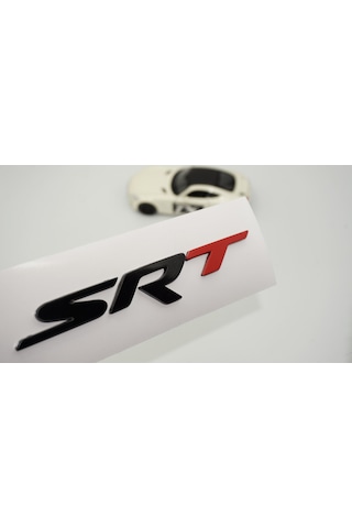 Dk Tuning Dodge Challenger Billet Srt Siyah Kırmızı Logo Arma