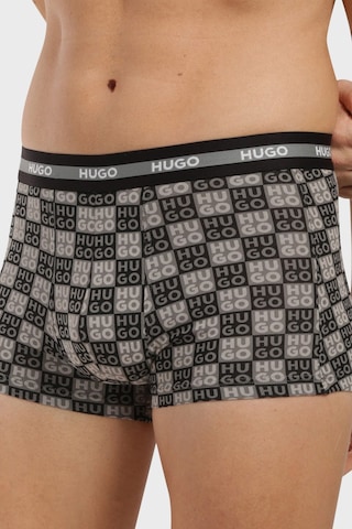 Hugo Erkek Boxer 50545668 996 Siyah Haki Antrasit