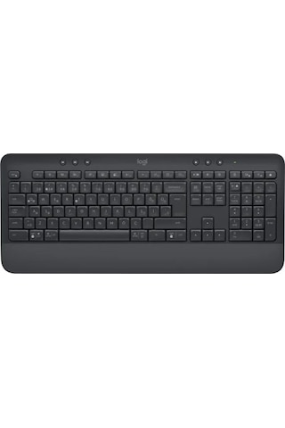 Logıtech Sıgnature K650, 920-010919, Siyah, Bluetooth, Türkçe Q, Multimedya, Sıvı Temasına Dayanıklı, Klavye