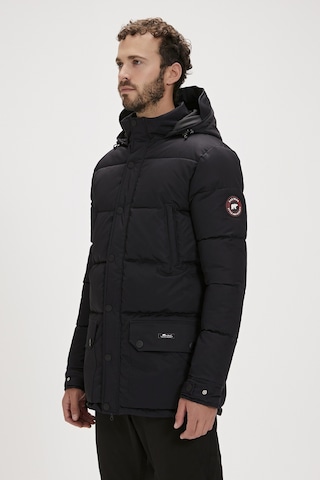 Bad Bear Colonel Puffer Siyah Erkek Kapüşonlu Mont - Siyah