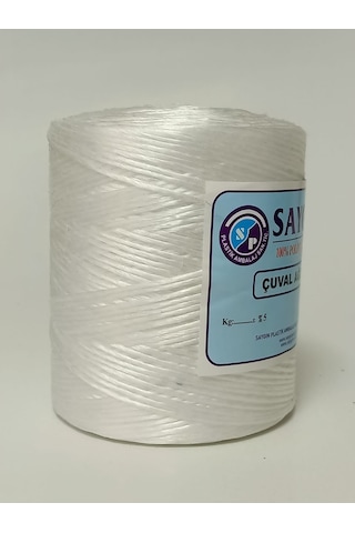 Çuval Ağzı İpi -1 Kg 1 Bobin Beyaz