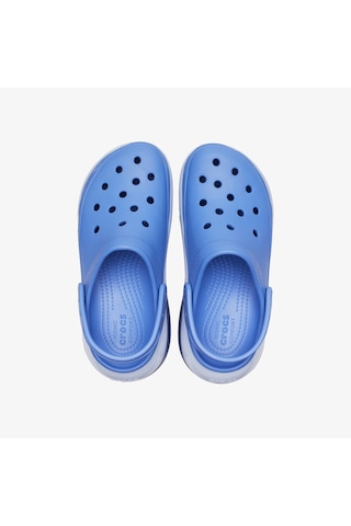 Crocs Classic Mega Crush Kadın Mavi Terlik Düz 207988 Mavi