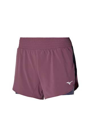 2ın1 4.5 Kadın Şort Bordo Çok Renkli