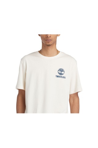 Timberland Short Sleeve Back Logo Graphic Tee Erkek T-shirt Tb0a5v7kcr31 Yeşil