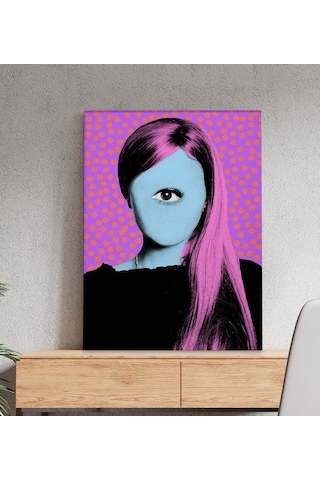 Bk Gift Fantastic Tasarımlı Kanvas Tablo-40 50x70cm Ev Dekorasyonu, Ev Hediyesi Bitmeyencom29981 Bk Gift