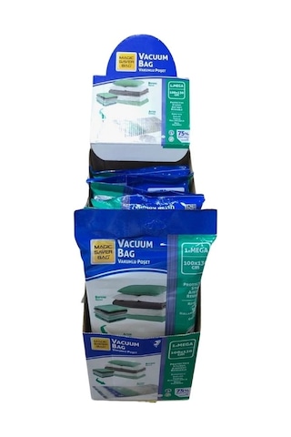 Storeşahin 100x130 Jumbo Vakumlu Hurç 1'adet Shn0720 Çok Renkli