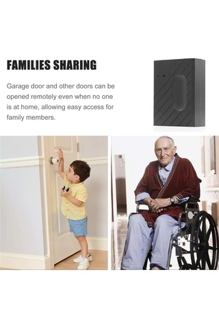 Springsun Akıllı Wifi Garaj Kapısı Açma Kolu - Ses Ve Zamanlayıcı Kontrolü