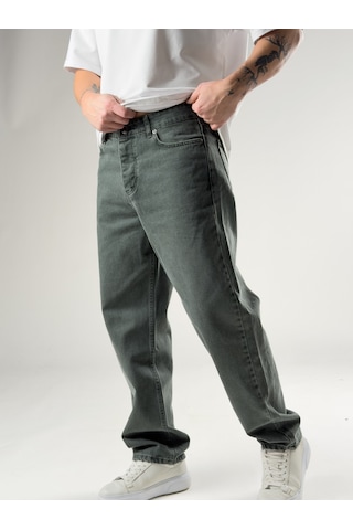 Cocopelli Yeşil Erkek Baggy Kot Erkek Pantolon Coc2821 Yeşil